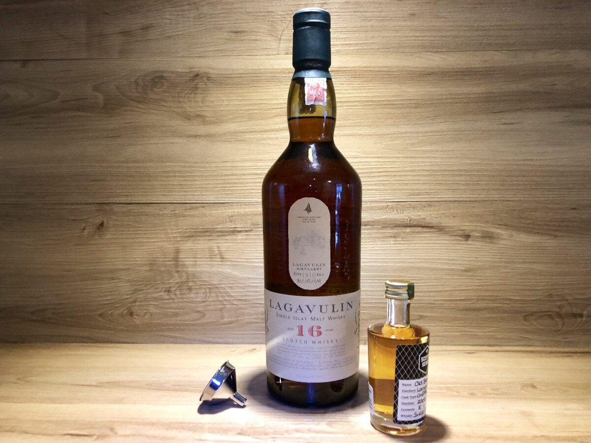 ScotchSense, Probierflasche Lagavulin 16y, Whisky, Tastingset selber zusammenstellen, Islay