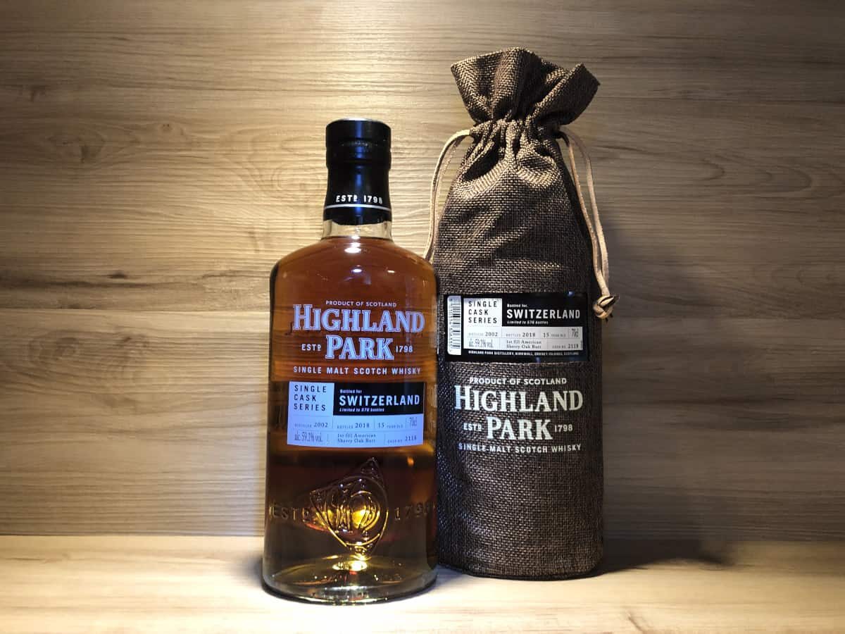 Highland Park 15 Swiss Edition, Single Cask for Switzerland, Whisky Tastingset bei Scotchsense.ch online kaufen