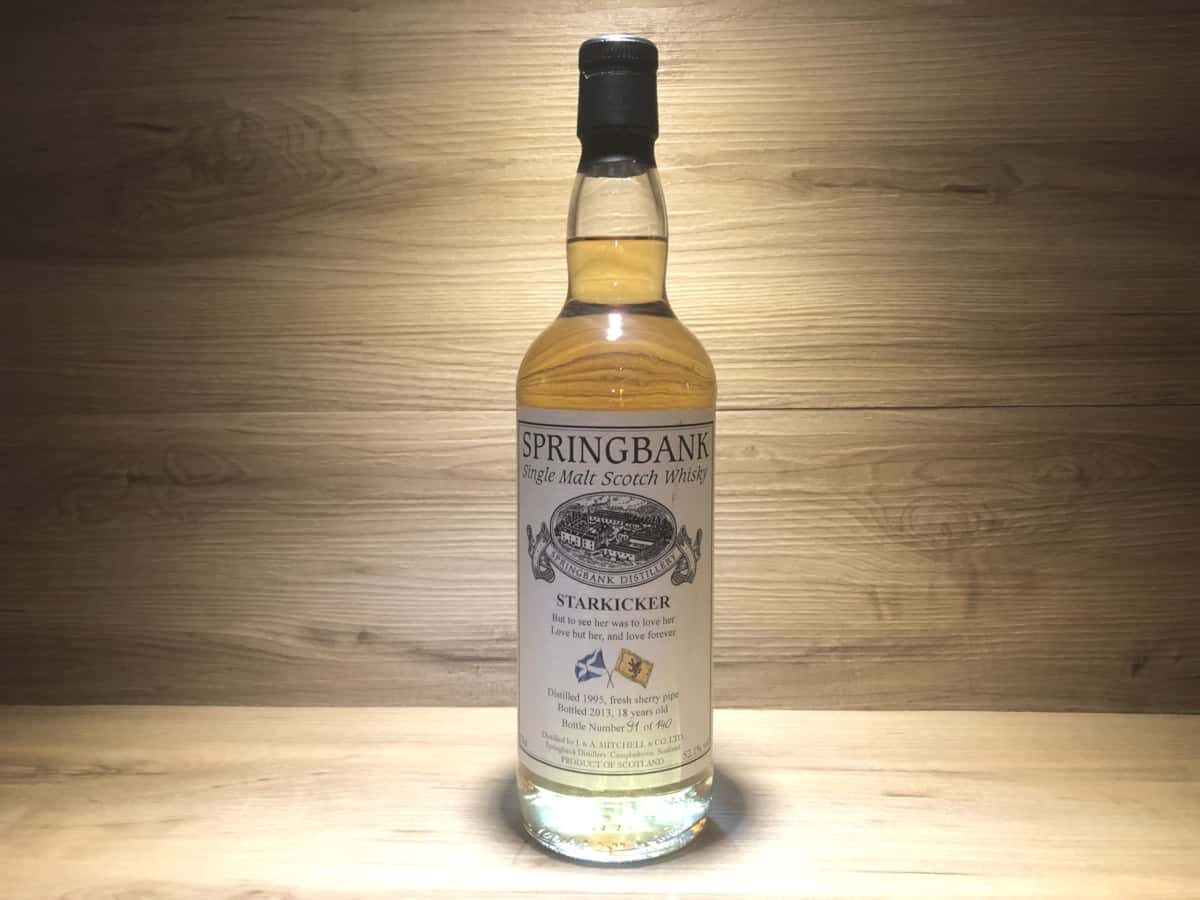 Springbank Starkicker 1995 Fresh Sherry Pipe, 18 Jahre, Whisky Raritäten bei Scotch Sense kaufen