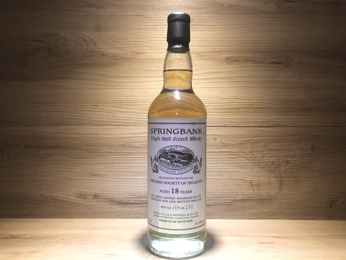 Springbank 2000 Swedish Society of Delights, Scotch Sense Whisky Raritäten und Tastingsets
