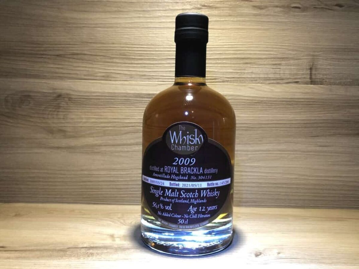 Royal Brackla 12 Jahre, the Whisky Chamber, limitierter Scotch Sense Whisky kaufen