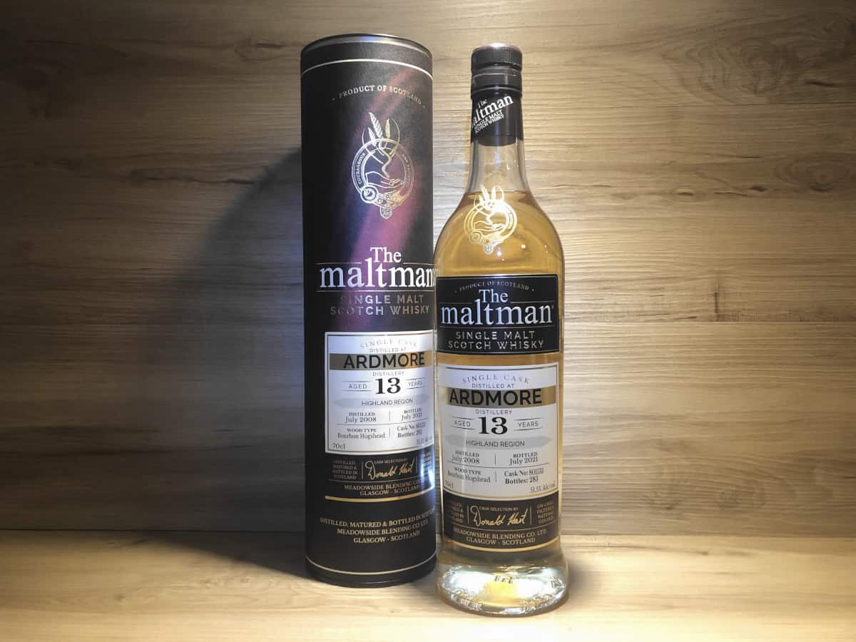 Ardmore Maltman 13 years 51.5%, Scotch Sense Whisky online teilen und kaufen