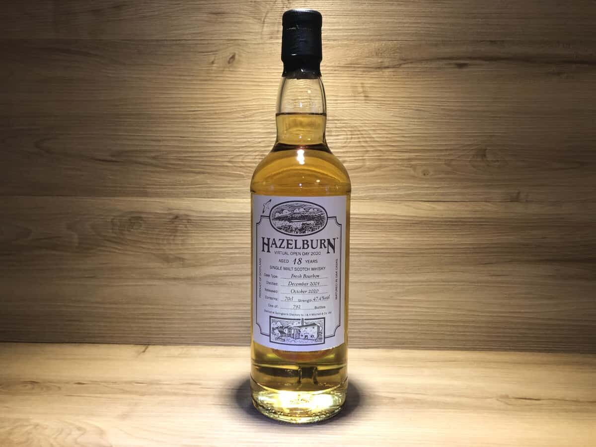 Hazelburn 18 Virtual Open Day, 18 Jahre, Fresh Bourbon 2020, Springbank Whisky Tastingset kaufen