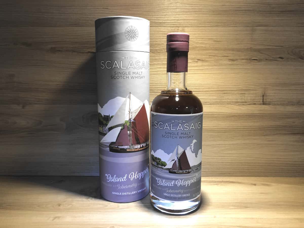 Tobermory Island Hopper, The Scalasaig, Scotchsense Whisky online teilen und kaufen, Whisky Sample Tobermory