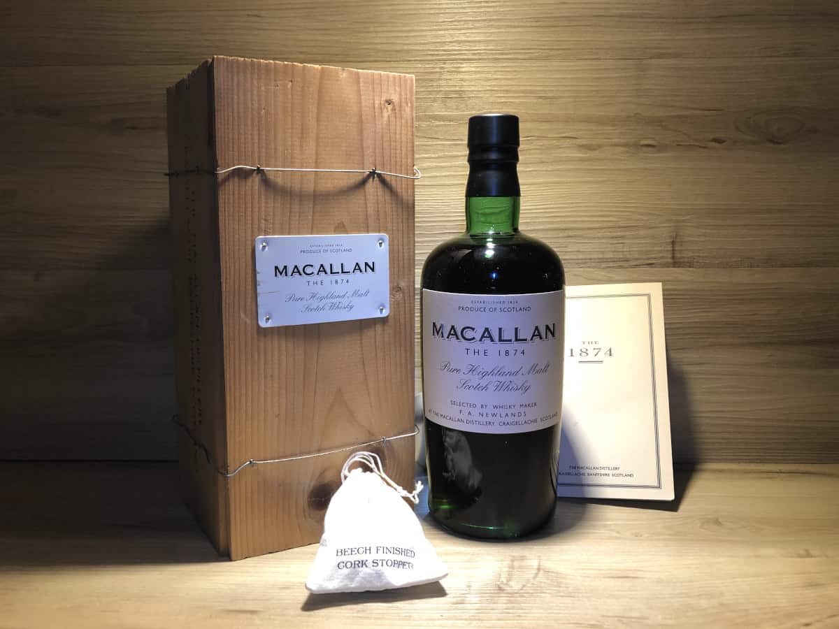Macallan 1874 Replica, Scotch Sense Whisky Rarität