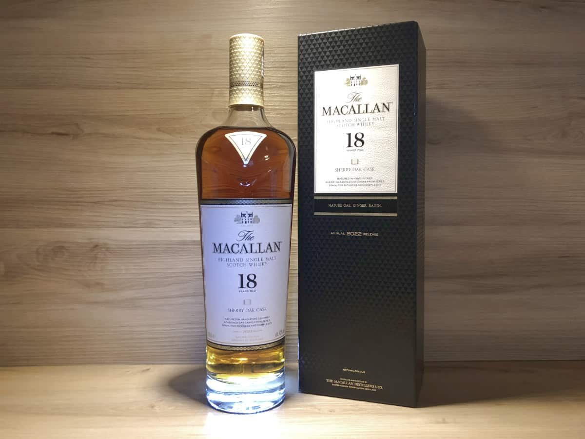 Macallan 18 Sherry Oak; Whisky Raritäten bei Scotchsense kaufen