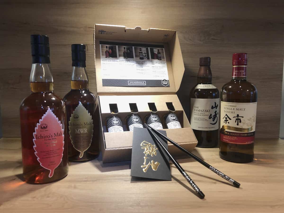 Tastingset Japan Whisky Raritäten III, Scotch Sense Whisky Japan kaufen