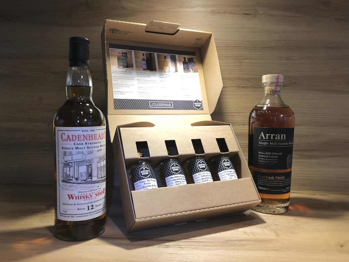 Tastingset Whisky Regionen Schottland Part 7, Geschenkset Whisky bei Scotch Sense kaufen