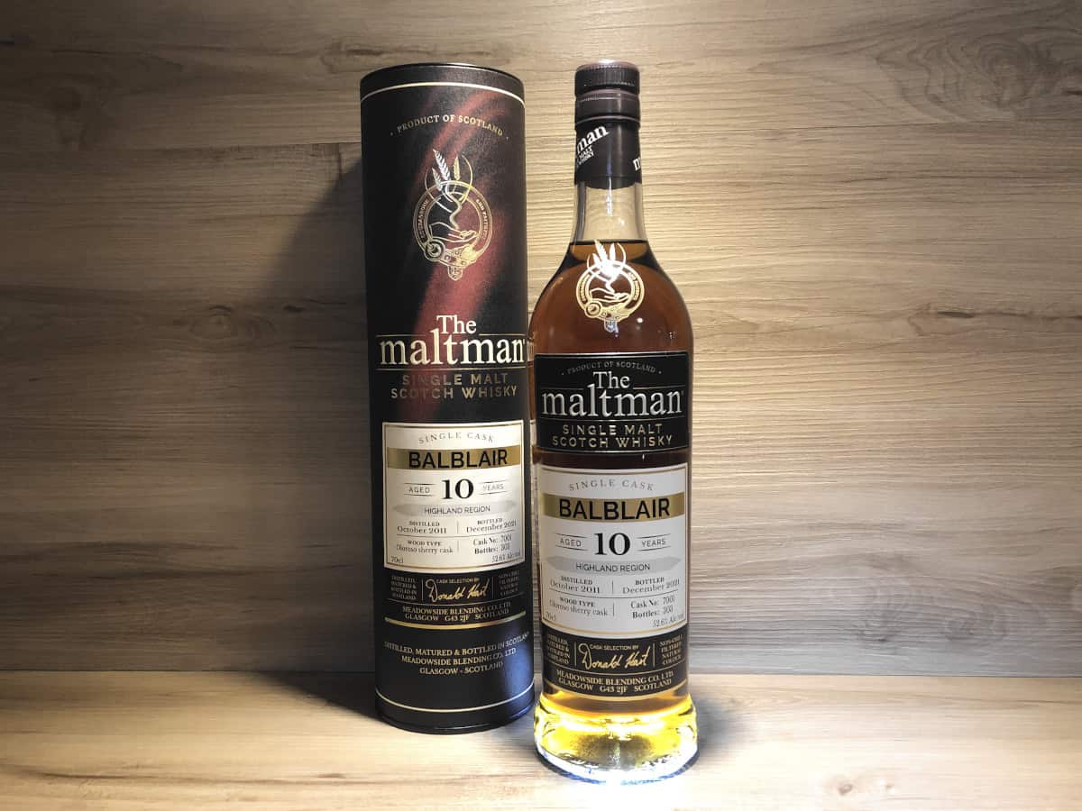 Balblair Maltman Oloroso, Single Cask Abfüllungen und Tastingset bei Scotch Sense kaufen