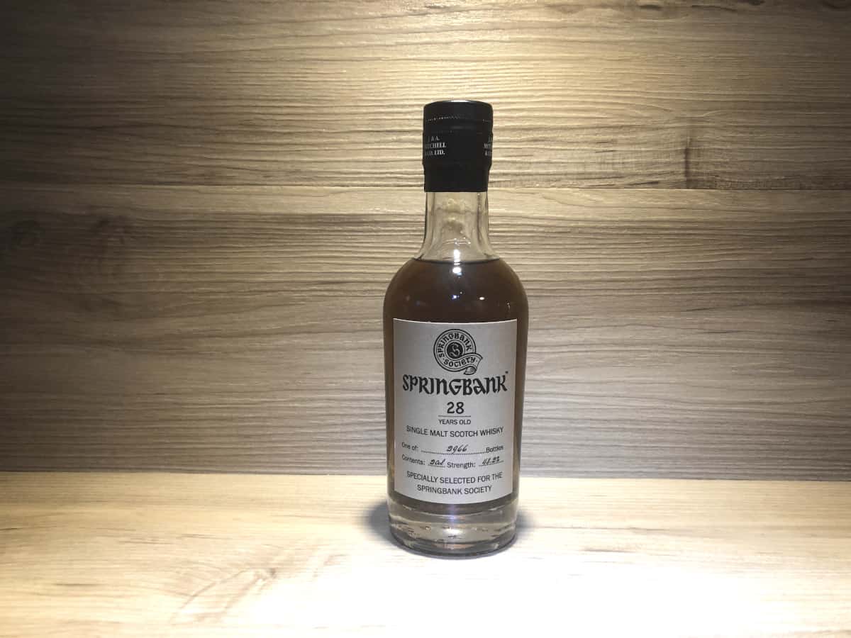 Springbank 28 Society Scotch Sense Whisky Rarität rarity