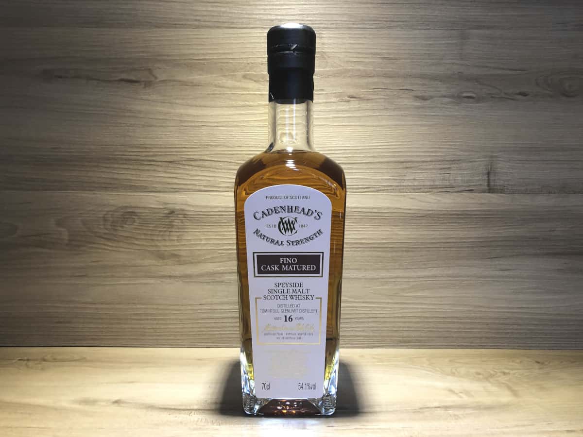Tomintoul Fino Cadenhead 16 years Whisky bei Scotch Sense online teilen und kaufen