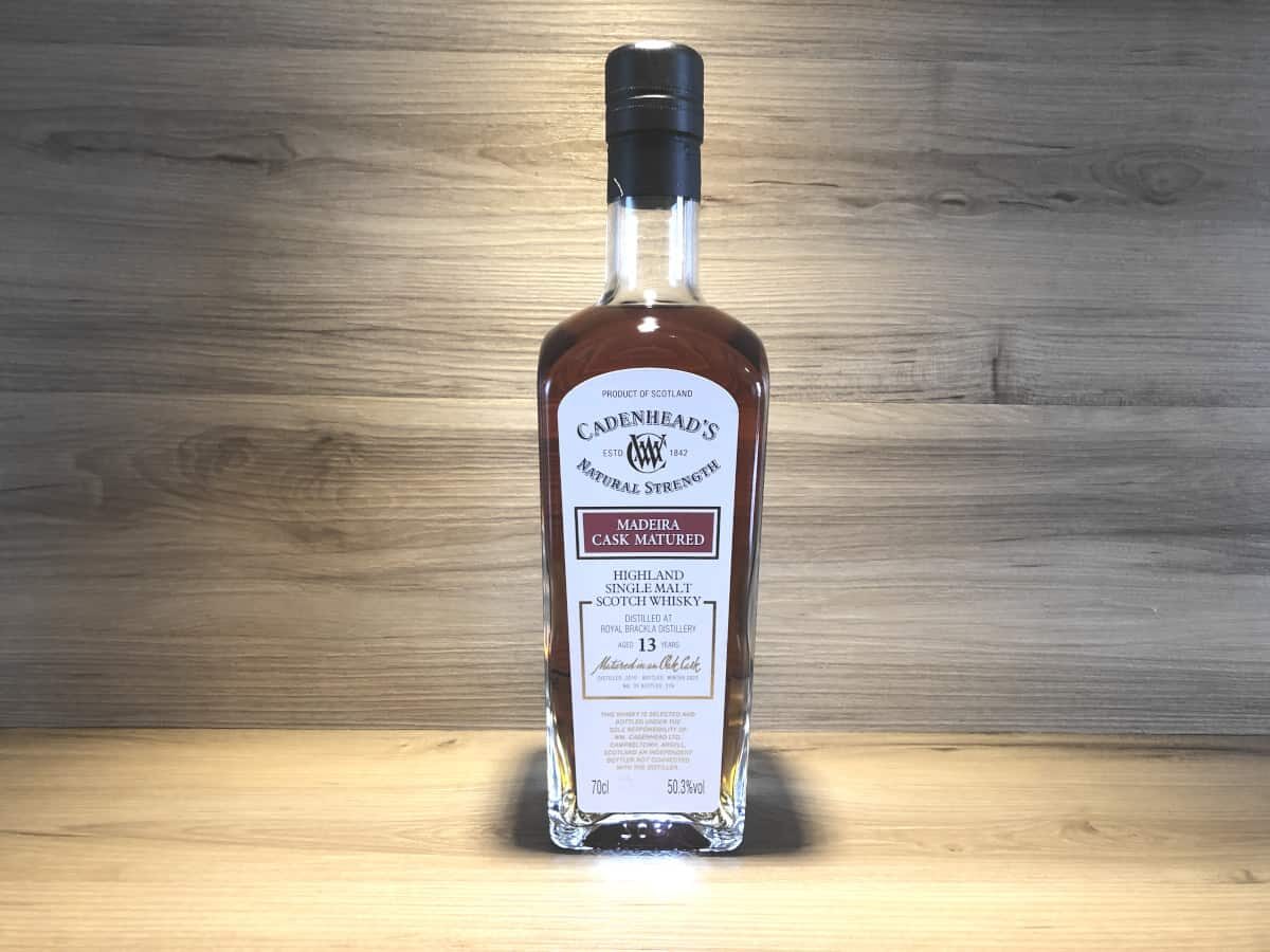 Royal Brackla Madeira Cadenhead 13 years 50.3%, Whisky Raritäten bei Scotch Sense kaufen